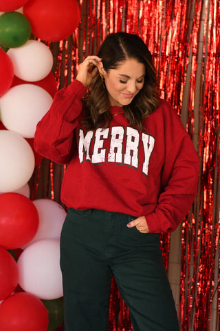 Arched MERRY Sweatshirt