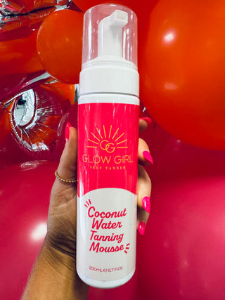 Glow Girl Dark Coconut Water Tanning Mousse